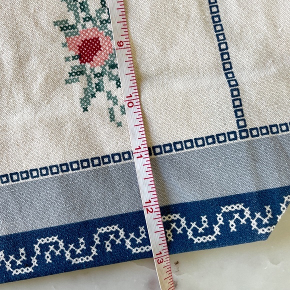 Sezane x Baziszt Blue Floral Tote Bag - Picture 10 of 12